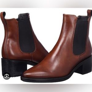 Ecco Sartorelle Women’s Saddle Leather Boots size 10